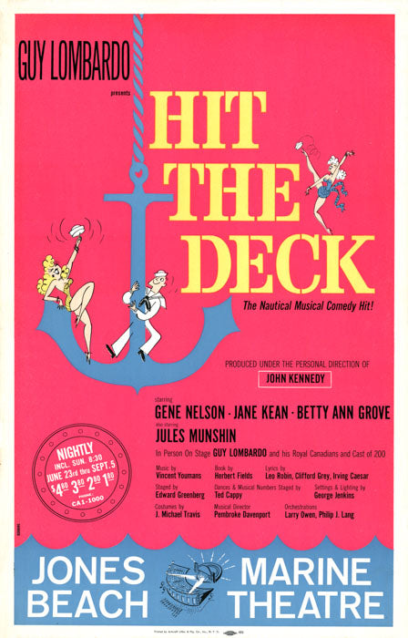 Hit the Deck (1926 Tour) - repro
