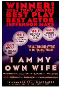 I Am My Own Wife (Tony Award Edition)