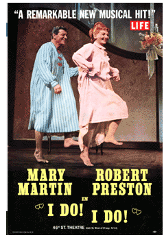 I Do I Do (Mary Martin, Robert Preston, repro) photo version