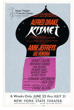 Kismet (1965 Lincoln Center) - repro