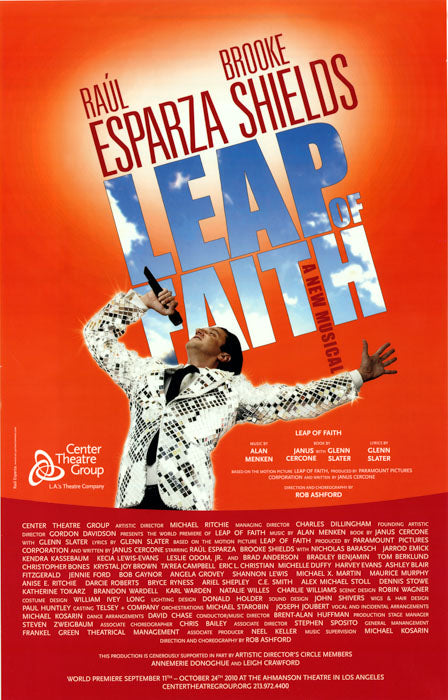 Leap of Faith (Broadway Mylar, No Credits)
