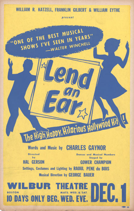 Lend An Ear (Boston, 1948) – repro