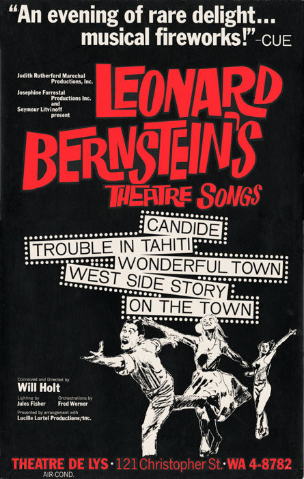 Leonard Bernstein's Theatre Songs (1965) - repro