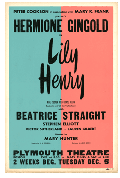 Liiy Henry (1951) - repro