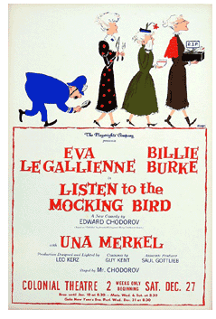 Listen to the Mocking Bird (1959, closed in DC) - repro