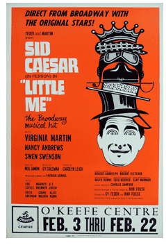 Little Me (1964 National Tour, Sid Caesar) - repro