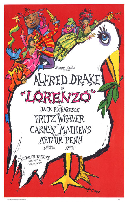 Lorenzo (1963, Alfred Drake) - repro