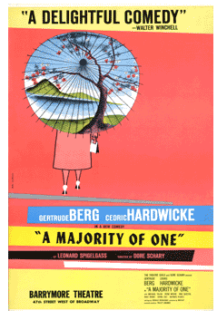 A Majority of One (1959 comedy) - repro
