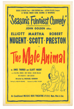 The Male Animal (1952 Revival) - repro
