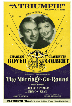 The Marriage Go Round (Boyer, Colbert, repro)