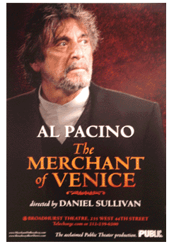 The Merchant of Venice (Al Pacino, 2010 Broadway)
