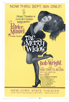 The Merry Widow (1964 Lincoln Center) - repro