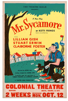 Mr. Sycamore (1942, Boston Tryout) - repro