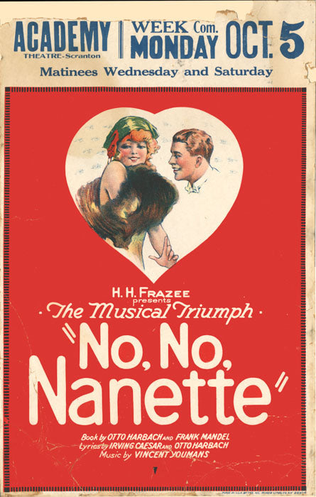 No, No, Nanette (1926 Tour) - repro