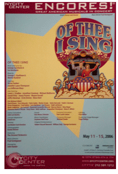 Of Thee I Sing (Encores)