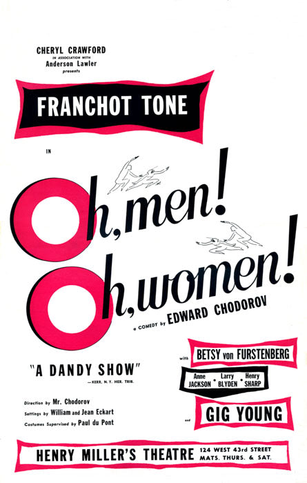 Oh Men!, Oh Women! (Thurber, vintage classic)