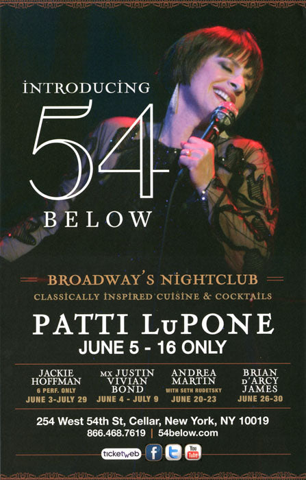 Patti LuPone at 54 Below (2012)