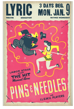 Pins & Needles (1939 tour) - repro