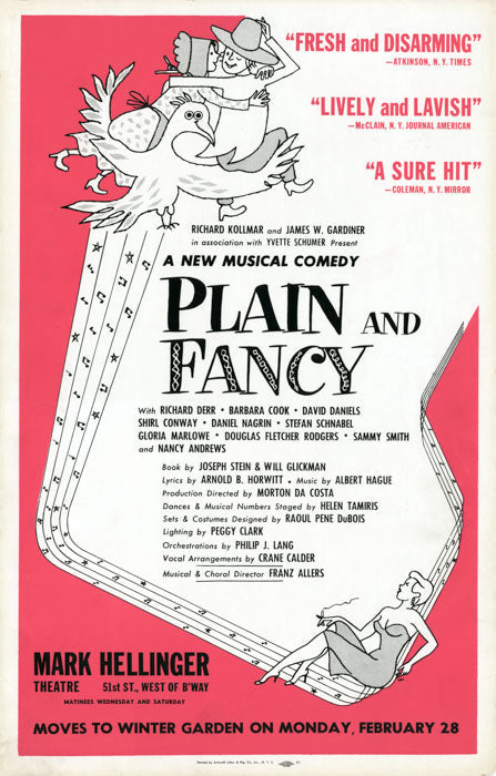 Plain and Fancy (repro)