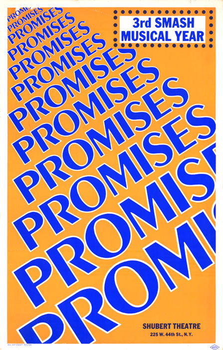 Promises, Promises (1971, Third Year) - repro