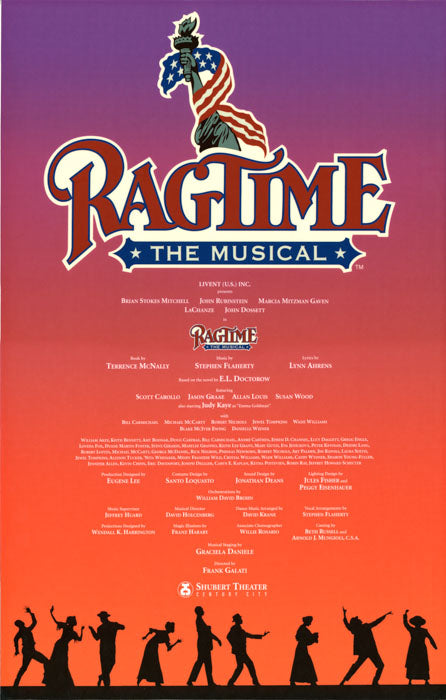 Ragtime (pre-Broadway, Los Angeles, full credits) repro