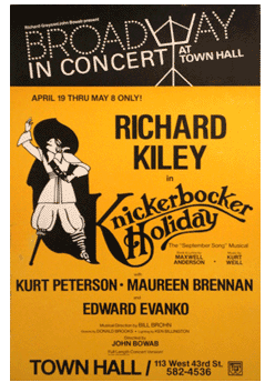 Richard Kiley in Concert