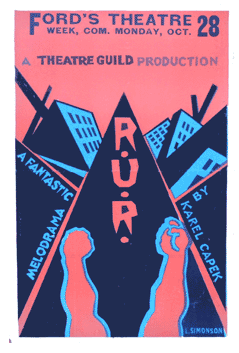 R.U.R. (1923 Theatre Guild production) - repro