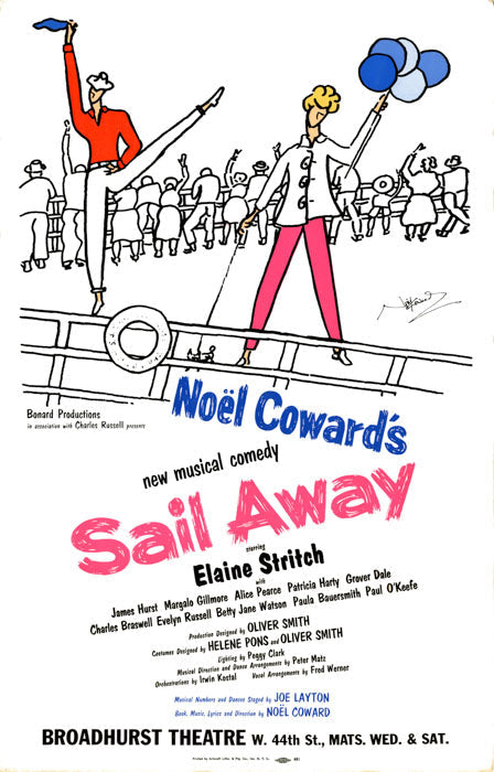 Sail Away (1961, second version) – repro