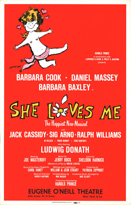 She Loves Me (1963 Broadway) - repro