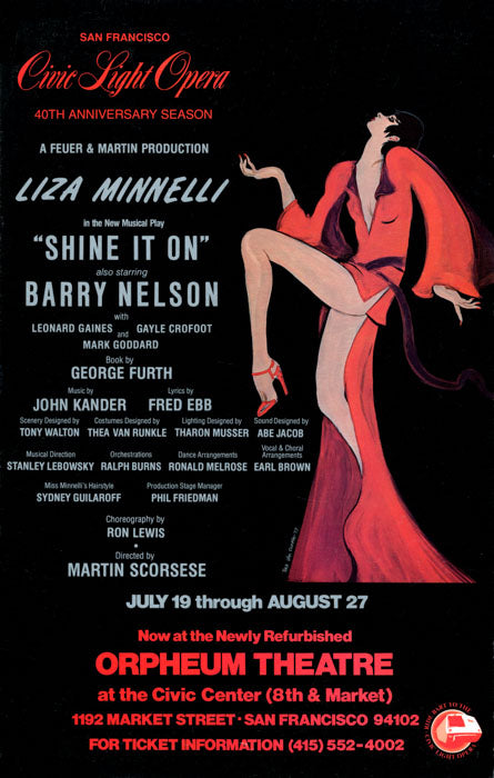 Shine It On (San Francisco, Liza Minnelli) - repro