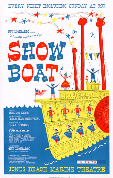Show Boat (1956 Jones Beach) - repro