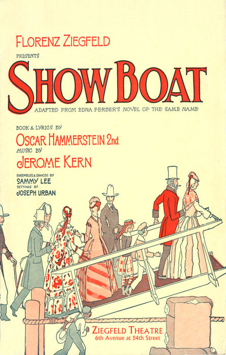 Show Boat (repro based on original sheet music)