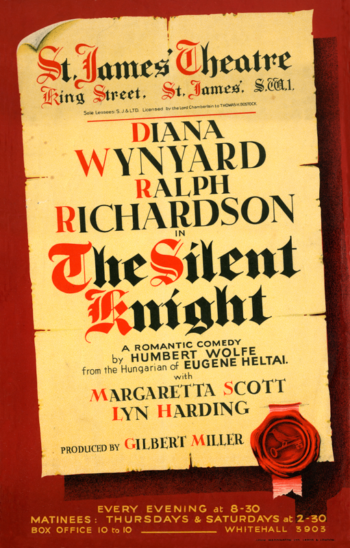 The Silent Knight (London, 1938) repro