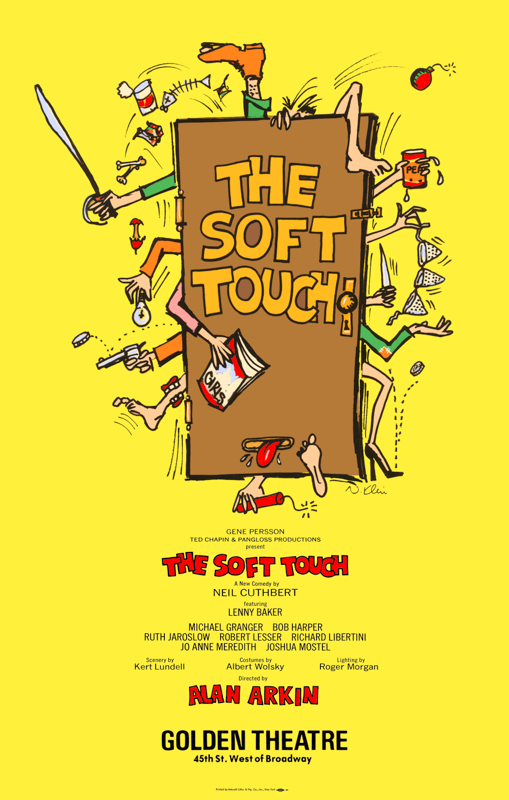 The Soft Touch (1975, closed in Boston) Never printed until 2019, on heavy matte paper.