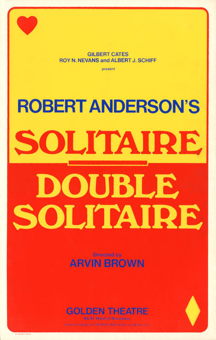 Solitaire / Double Solitaire (1971) repro
