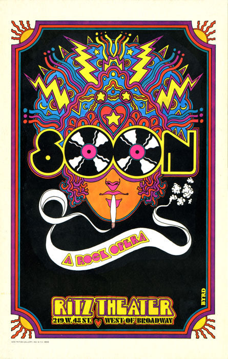 Soon (rock opera poster by David Byrd)