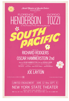 South Pacific (1967, Florence Henderson) - repro