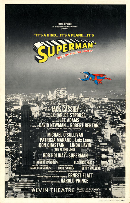 Superman (Over Metropolis) - repro