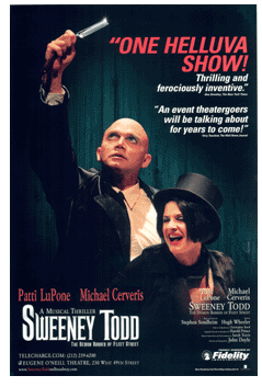 Sweeney Todd (Revival - photos) repro
