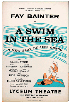A Swim in the Sea (1958, closed in Philadelphia) - repro