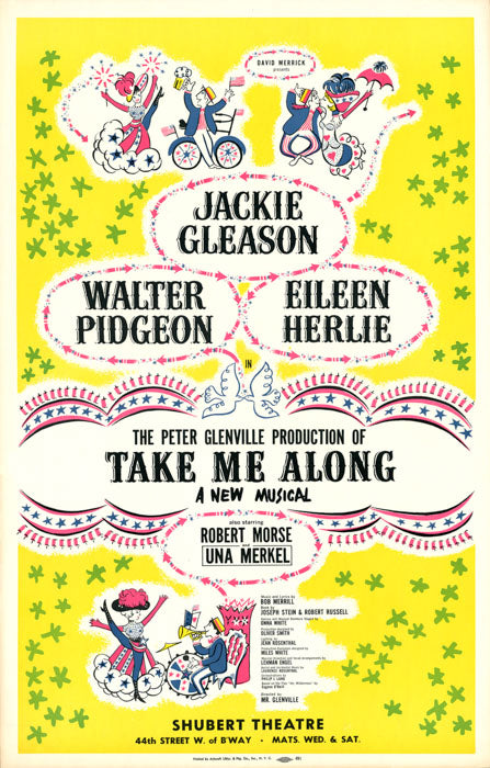 Take Me Along (1959, Jackie Gleason) repro