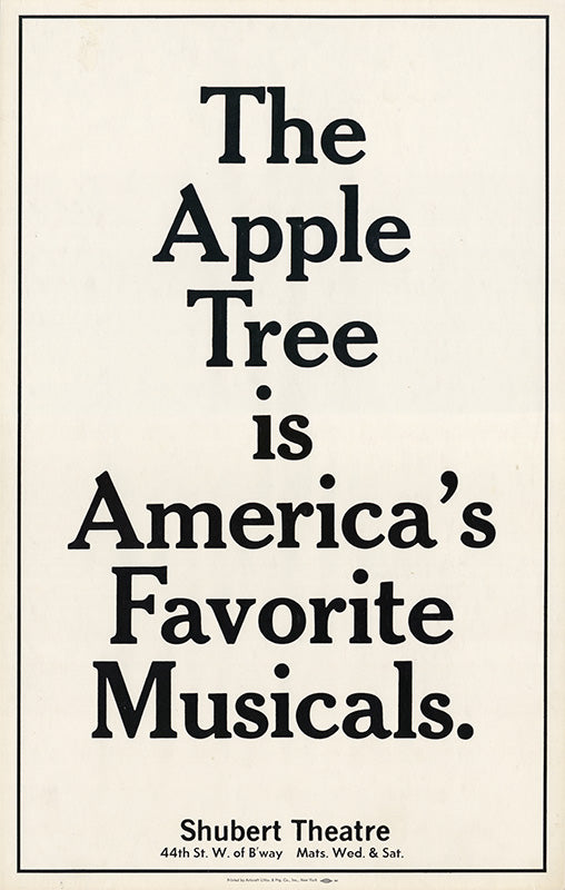 The Apple Tree (America's Favorite Musical)