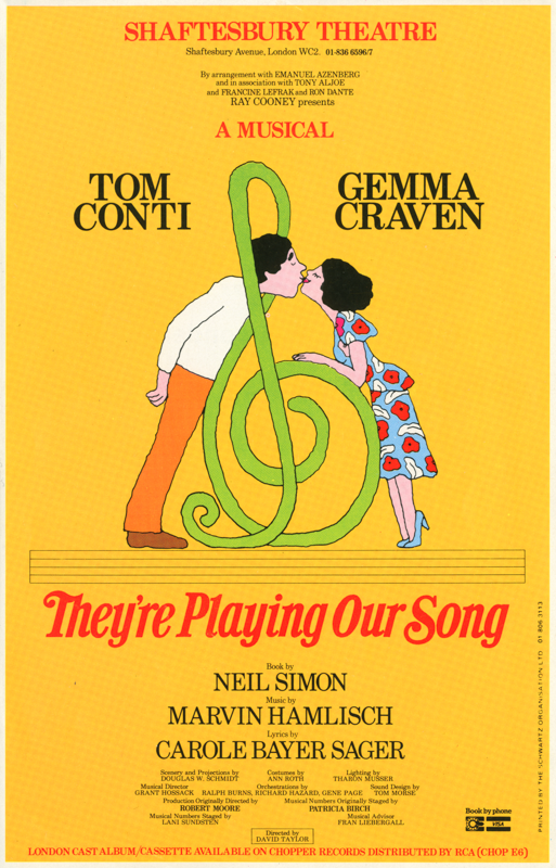 They're Playing Our Song (London Cast) - repro