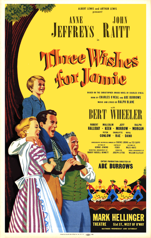Three Wishes for Jamie (1952, John Raitt, anne Jeffreys) - repro