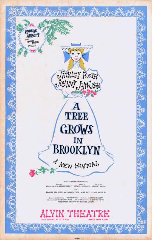 A Tree Grows in Brooklyn (1951, Broadway) - repro
