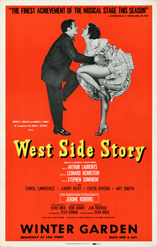West Side Story (Original, red) (Repro)