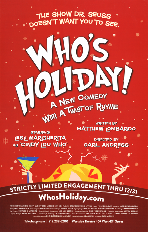 Who's Holiday (2017 off-Broadway)