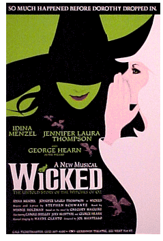 Wicked (2nd cast: Menzel, Thompson, Hearn)