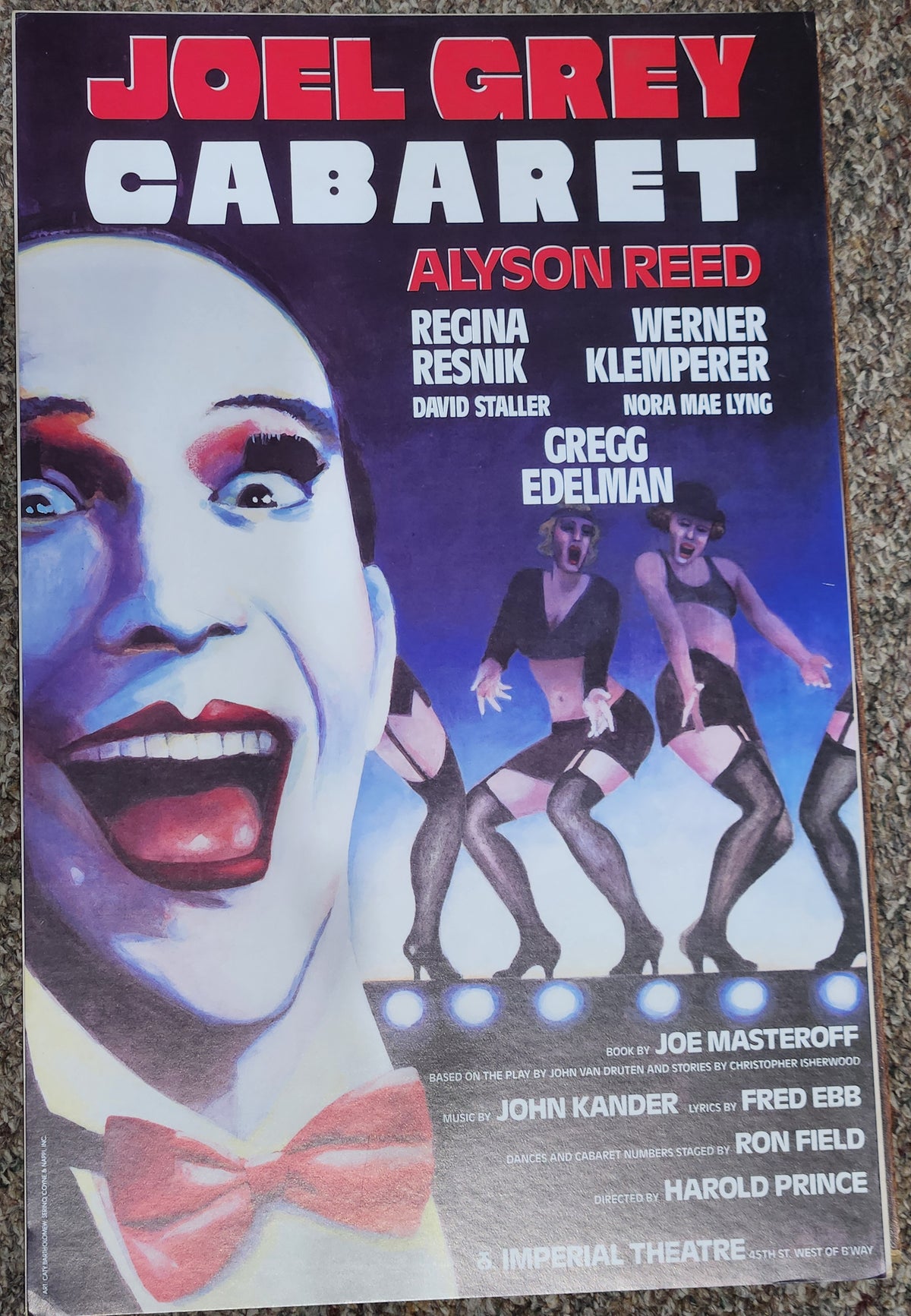 Joel Grey/Cabaret 1987 Revival