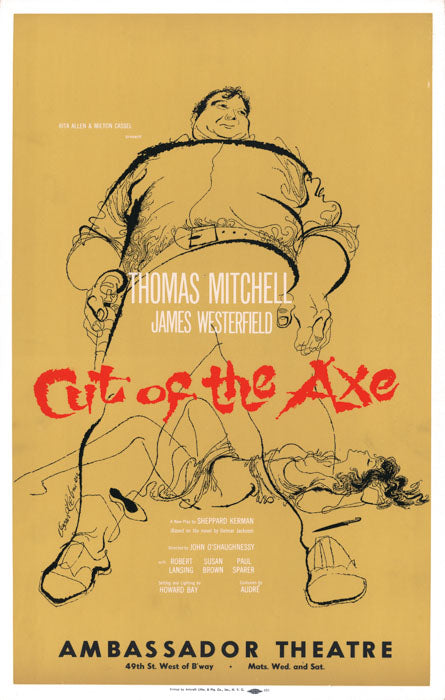 Cut of the Axe (1960) - repro